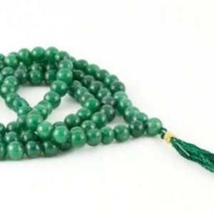 Green Emerald Beads Mala