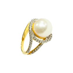South Sea Pearls Ring - Gems Wisdom