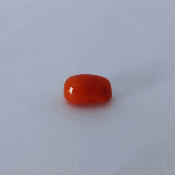 red coral stone 4.70 ct 2