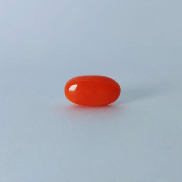 red coral stone 5.28 ct