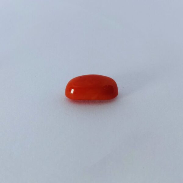red coral stone 6.38 ct 2