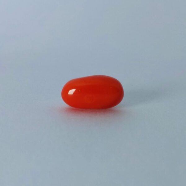 red coral stone 6.38 ct