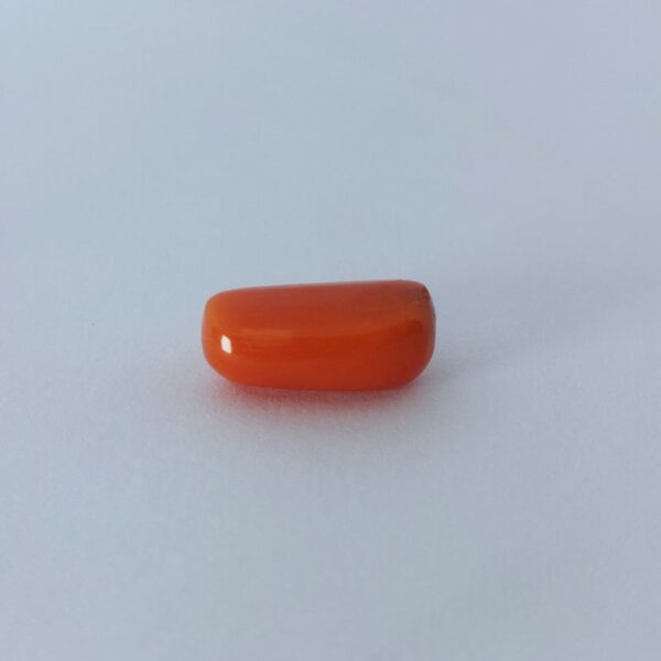 red coral stone 7.23 ct 2
