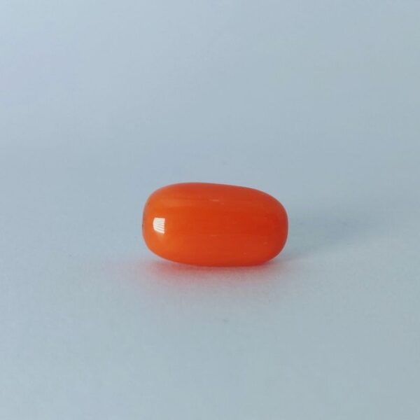 red coral stone 7.23 ct