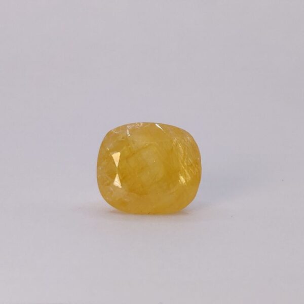 yellow sapphire stone 11.14 ct
