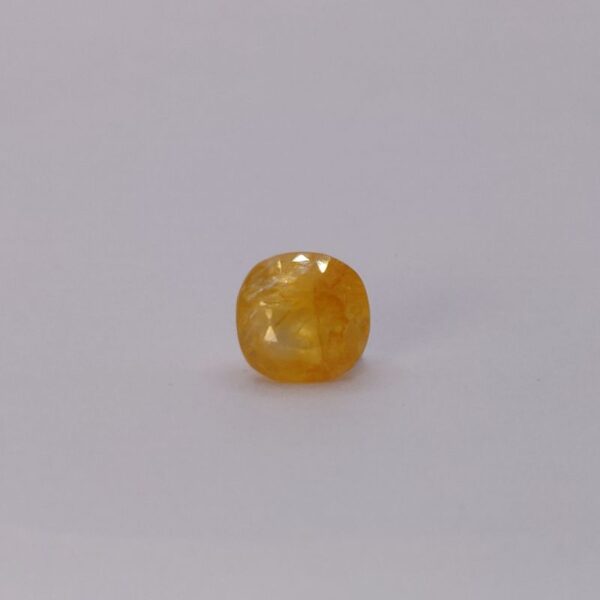 yellow sapphire stone 3.82 ct