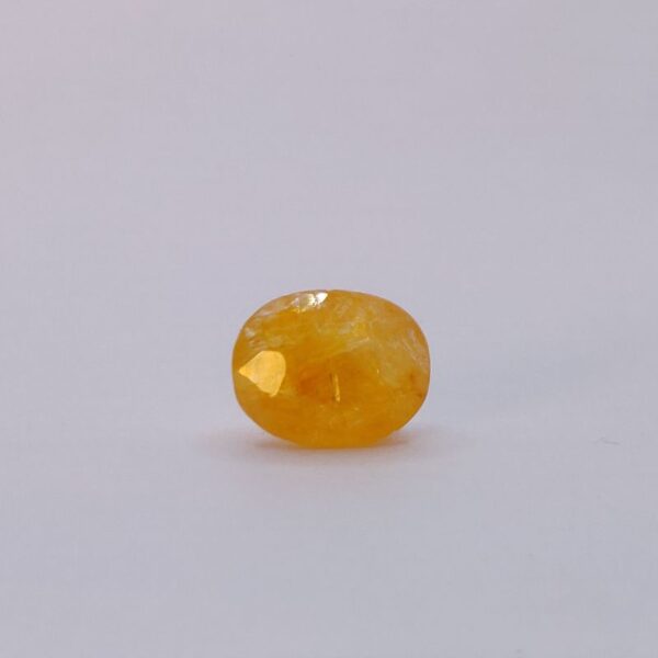 yellow sapphire stone 5.80 ct