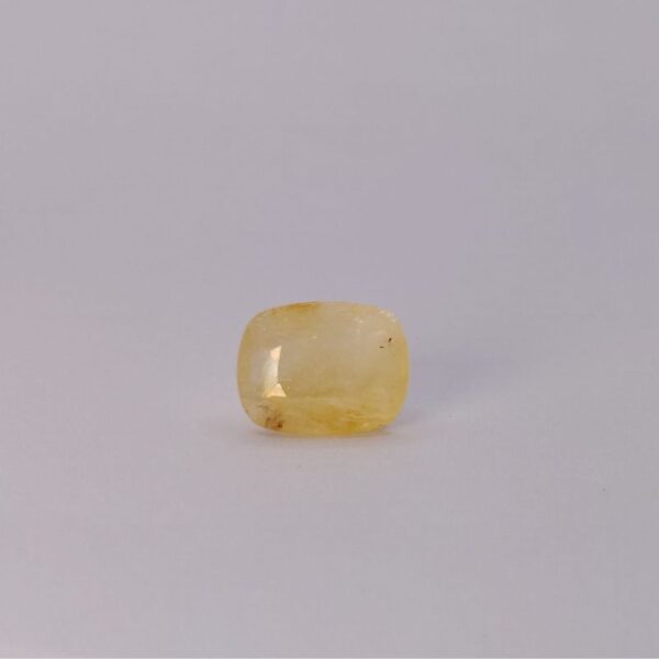 yellow sapphire stone 6 ct
