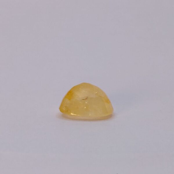 yellow sapphire stone 6.87 ct 2
