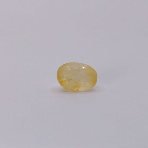 yellow sapphire stone 6.87 ct