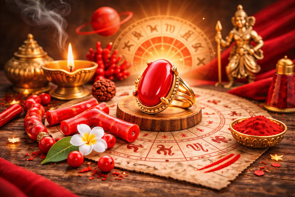 Red Coral Stone Benefits And Correct Wearing Method | Gems Wisdom