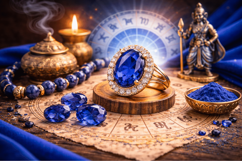 Astrological Benefits of Neelam Gemstone: Who Should Wear Blue Sapphire Gemstone | Gems Wisdom