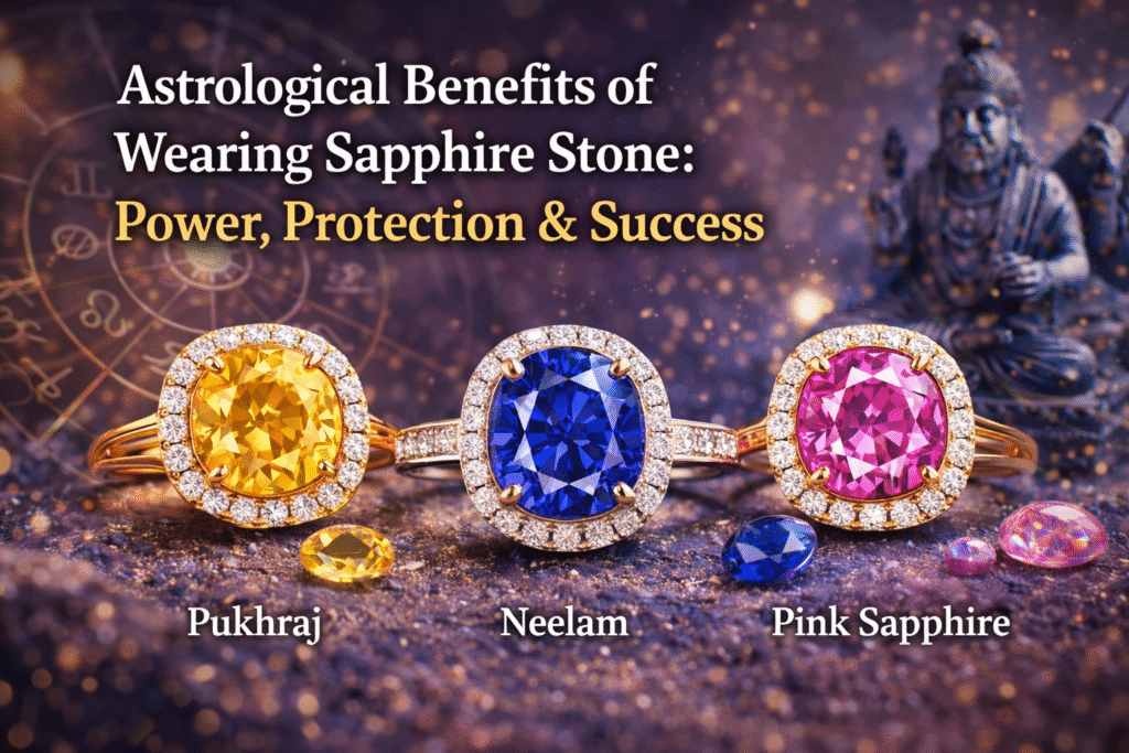 Astrological Benefits of Wearing Sapphire Stone: Power, Protection & Success | Gems Wisdom