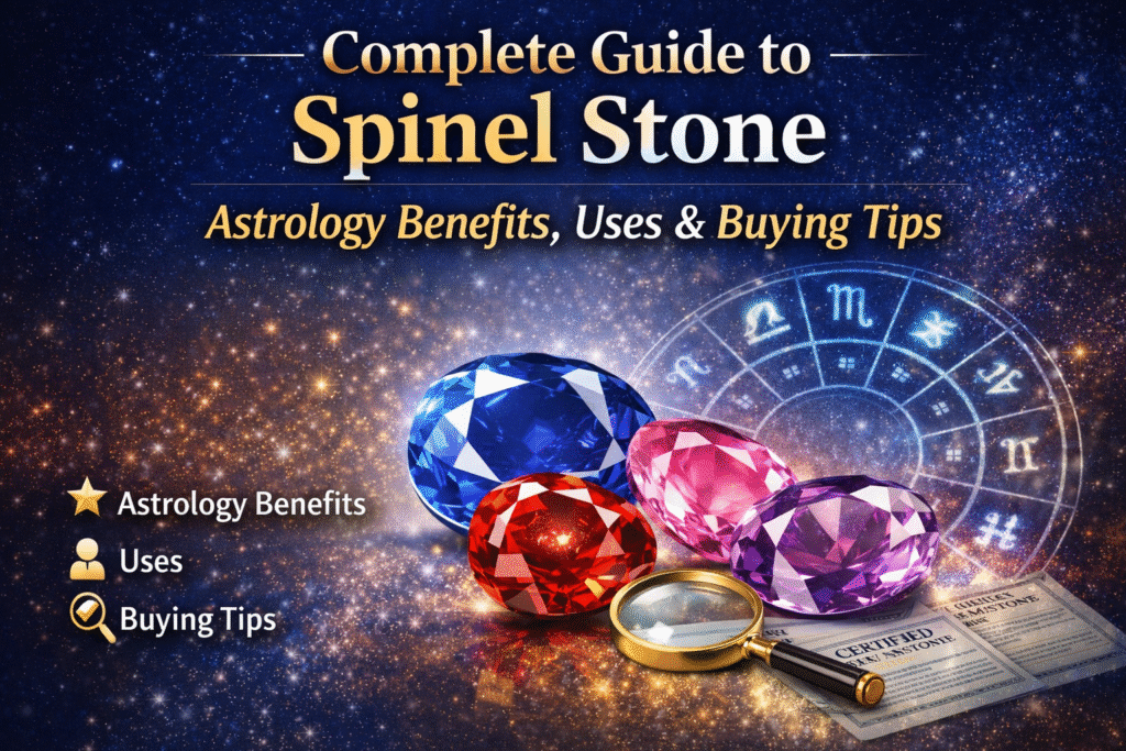 Complete Guide to Spinel Stone – Astrology Benefits, Uses & Buying Tips | Gems Wisdom