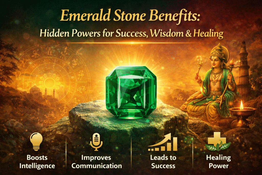 Emerald Stone Benefits: Hidden Powers for Success, Wisdom & Healing | Gems Wisdom
