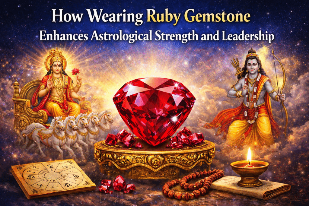 How Wearing Ruby Gemstone Enhances Astrological Strength and Leadership | Gems Wisdom