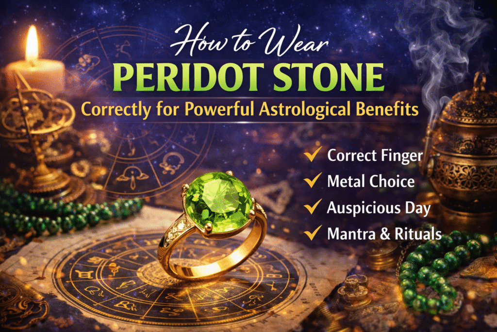 How to Wear Peridot Stone Correctly for Powerful Astrological Benefits | Gems Wisdom