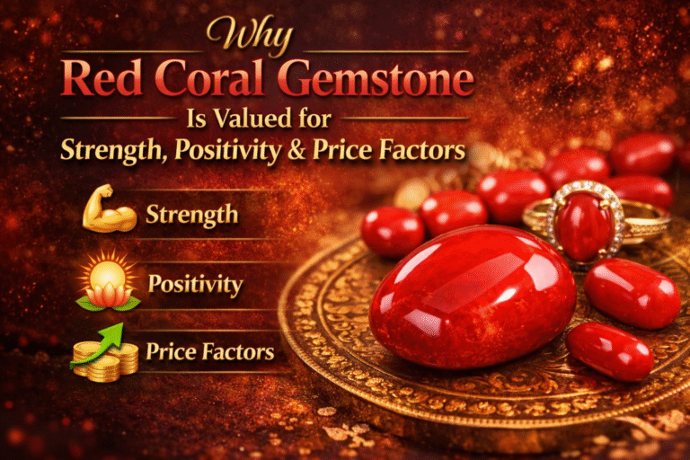 Why Red Coral Gemstone Is Valued for Strength, Positivity & Price Factors | Gems Wisdom