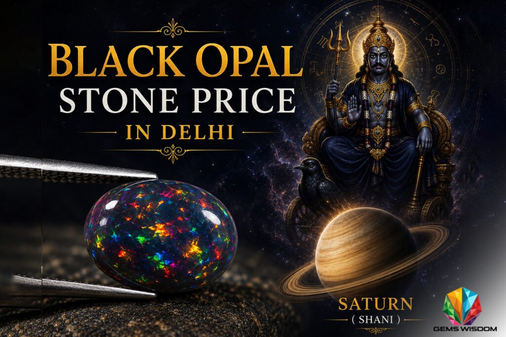 Black Opal Stone Price in Delhi - Gems Wisdom