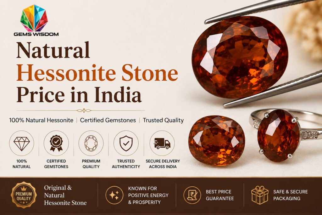 Natural Hessonite Stone Price in India - Gems Wisdom