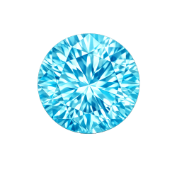 Blue Zircon Stone in Delhi | Gems Wisdom